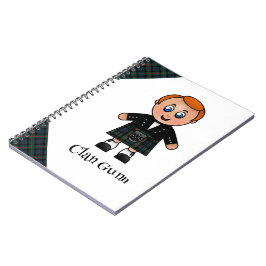 Clan Gunn-Notebook Notizblock