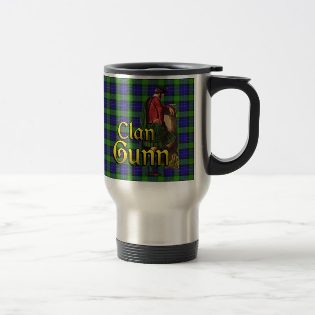 Clan Gunn Scottish Dream Reisebecher (Rechts)