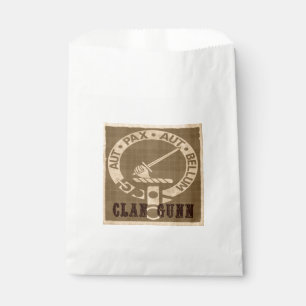 Clan Gunn Sepia Geschenktütchen