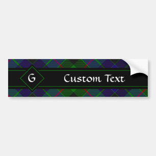 Clan Gunn Tartan Autoaufkleber