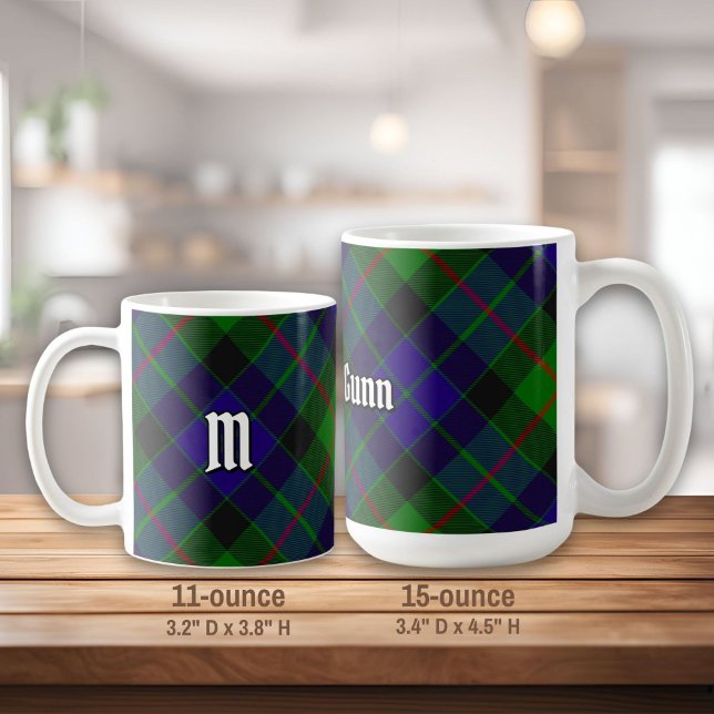Clan Gunn Tartan Coffee Mug (Créateur téléchargé)