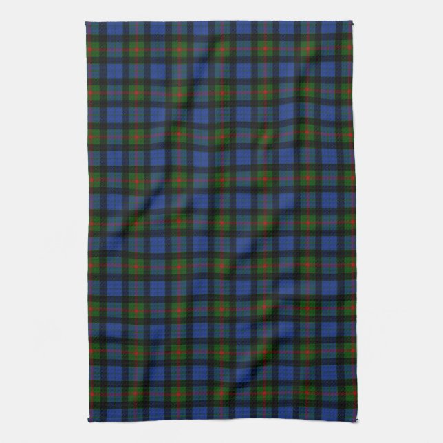 Clan Gunn Tartan Geschirrtuch (Vertikal)