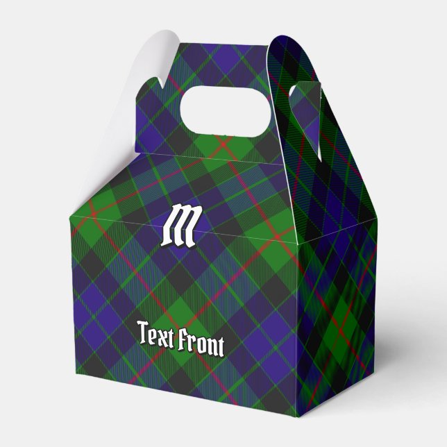 Clan Gunn Tartan Gevor Box Geschenkschachtel (Vorderseite)