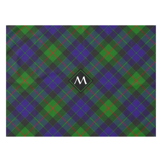 Clan Gunn Tartan Nappe (Devant (Horizontal))