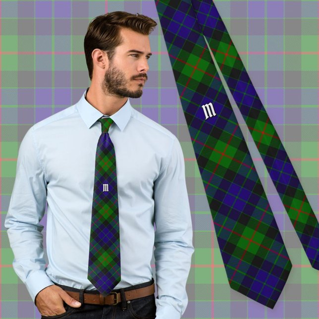 Clan Gunn Tartan Neck Tie Krawatte (Von Creator hochgeladen)