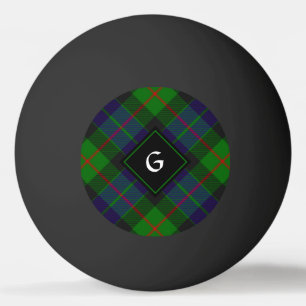 Clan Gunn Tartan Ping Pong Ball Tischtennisball