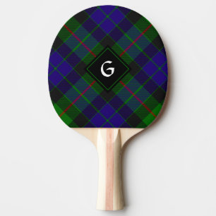 Clan Gunn Tartan Ping Pong Paddle Tischtennis Schläger