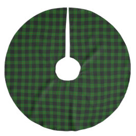 Clan Gunn Tartan Polyester Weihnachtsbaumdecke