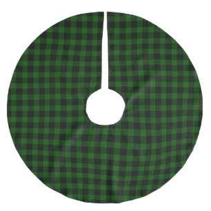 Clan Gunn Tartan Polyester Weihnachtsbaumdecke