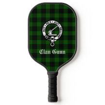Clan Gunn Wappen Abzeichen und Tartan