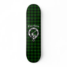 Clan Gunn Wappen Abzeichen und Tartan