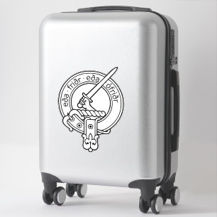 Clan Gunn Wappen (Alte Norse) Aufkleber