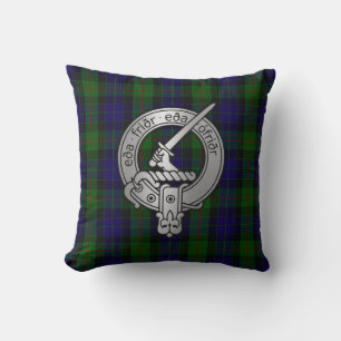 Clan Gunn Wappen & Tartan - Altnord Kissen