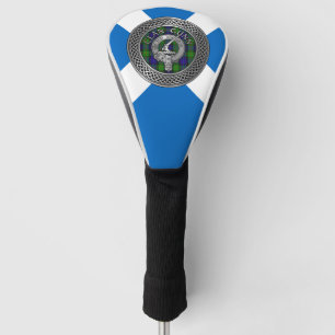 Clan Gunn Wappen & Tartan Knot Golf Head Cover Headcover