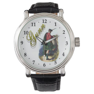 Clan-Gunnschottische Traumuhr Armbanduhr