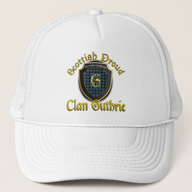 Clan Guthrie Scottish Dynsty Cap Truckerkappe (Vorderseite)