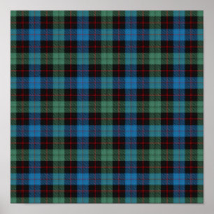 Clan Guthrie Tartan - Digitaler Download Poster