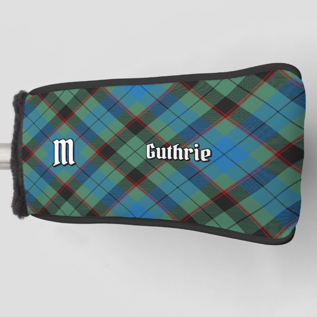 Clan Guthrie Tartan Golf Headcover (Vorderseite)
