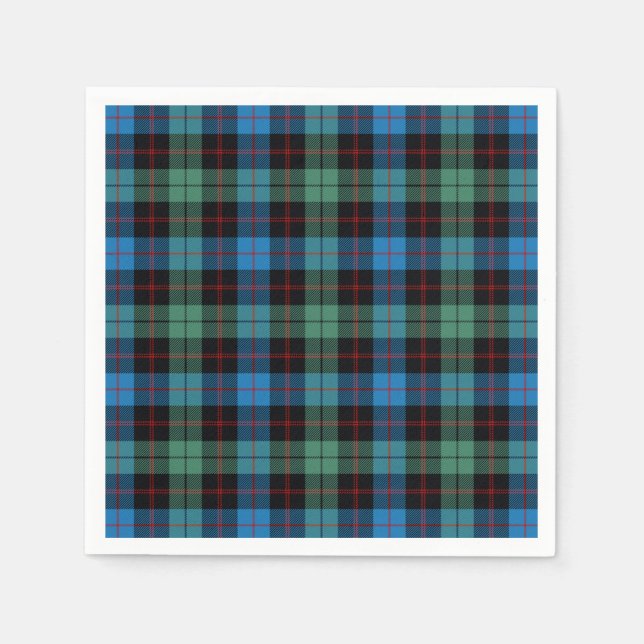 Clan Guthrie Tartan Serviette (Vorderseite)