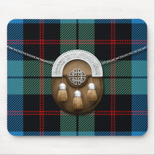 Clan Guthrie Tartan und Sporran Mousepad