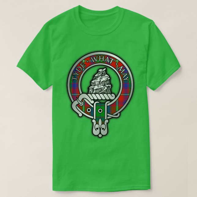 Clan Haig Wappen Tartan T-Shirt (Design vorne)