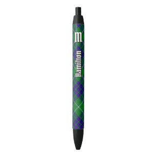 Clan Hamilton Hunting Tartan Ink Pen Kugelschreiber