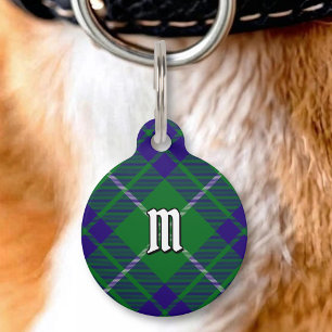 Clan Hamilton Hunting Tartan Pet ID Tag Haustiermarke