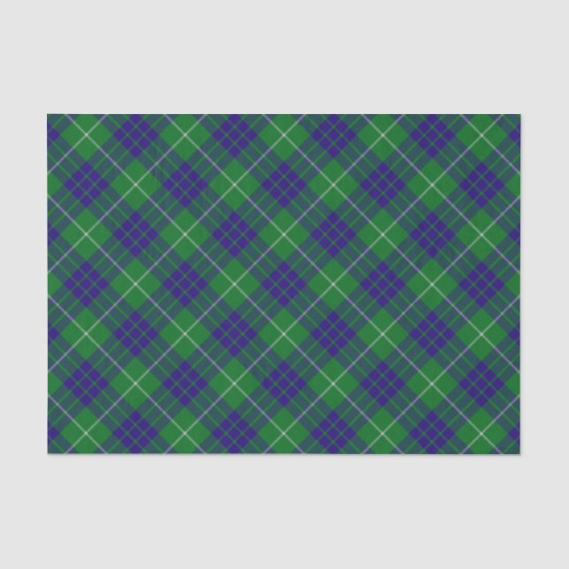 Clan Hamilton Hunting Tartan Tissue Paper Seidenpapier (Vorderseite)