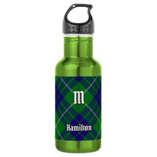 Clan Hamilton Jagdtartan Edelstahl Edelstahlflasche