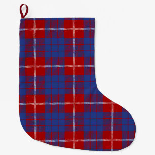 Clan Hamilton Tartan Kariert Großer Weihnachtsstrumpf