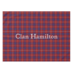 Clan Hamilton Tartan Tablecloth Tischdecke
