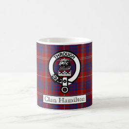Clan Hamilton Wappen und Tartan II Kaffee Tasse