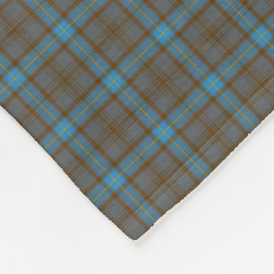 Clan-HannahTartan Fleecedecke