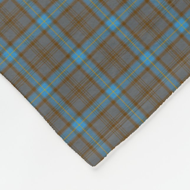 Clan-HannahTartan Fleecedecke (Ecke)