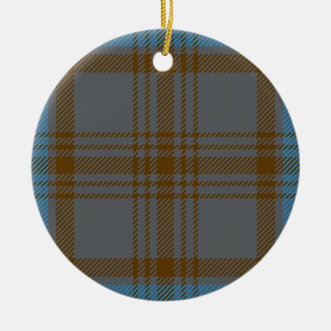 Clan-HannahTartan Keramikornament (Vorne)