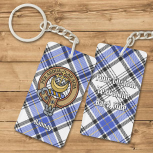 Clan Hannay Crest sur Tartan