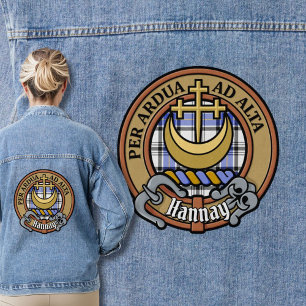 Clan Hannay Crest sur Tartan