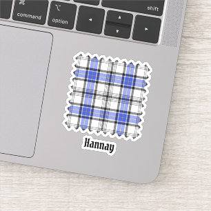 Clan Hannay Tartan Aufkleber