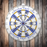 Clan Hannay Tartan Dartscheibe<br><div class="desc">Clan Hannay Traditioneller Tartan mit modernen Farben. Nahtloses Muster. Zwei benutzerdefinierte Textbereiche auf dem äußeren Ring.</div>