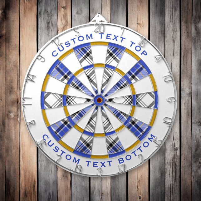 Clan Hannay Tartan Dartscheibe (Von Creator hochgeladen)