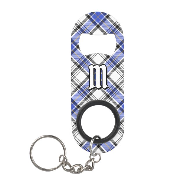 Clan Hannay Tartan Mini Flaschenöffner (Vorderseite)