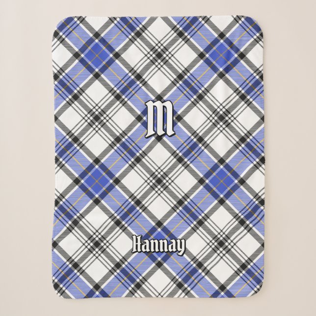 Clan Hannay Tartan Sherpadecke (Vorderseite)
