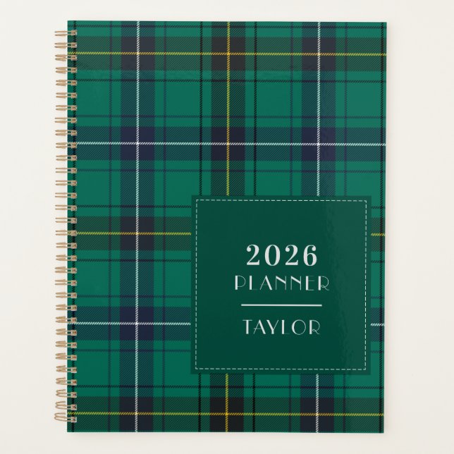 Clan Henderson Tartan À damiers 2026 (Devant)