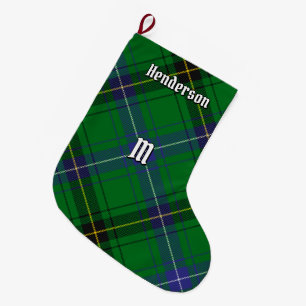 Clan Henderson Tartan Großer Weihnachtsstrumpf