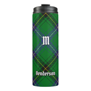 Clan Henderson Tartan Thermosbecher