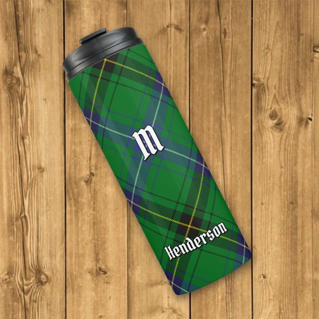 Clan Henderson Tartan Thermosbecher (Von Creator hochgeladen)