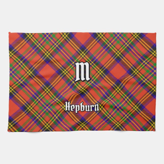 Clan Hepburn Tartan Geschirrtuch (Horizontal)