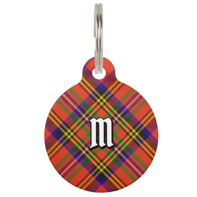 Clan Hepburn Tartan Haustiermarke (Vorderseite)