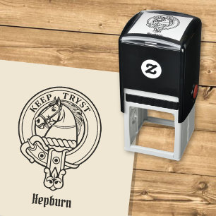 Clan Hepburn Wappen Permastempel
