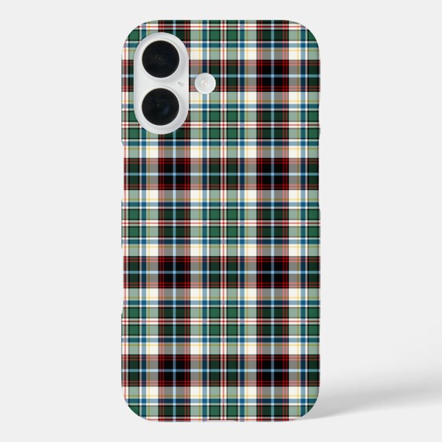 Clan Innes Dress Tartan iPhone 16 Hülle (Rückseite)